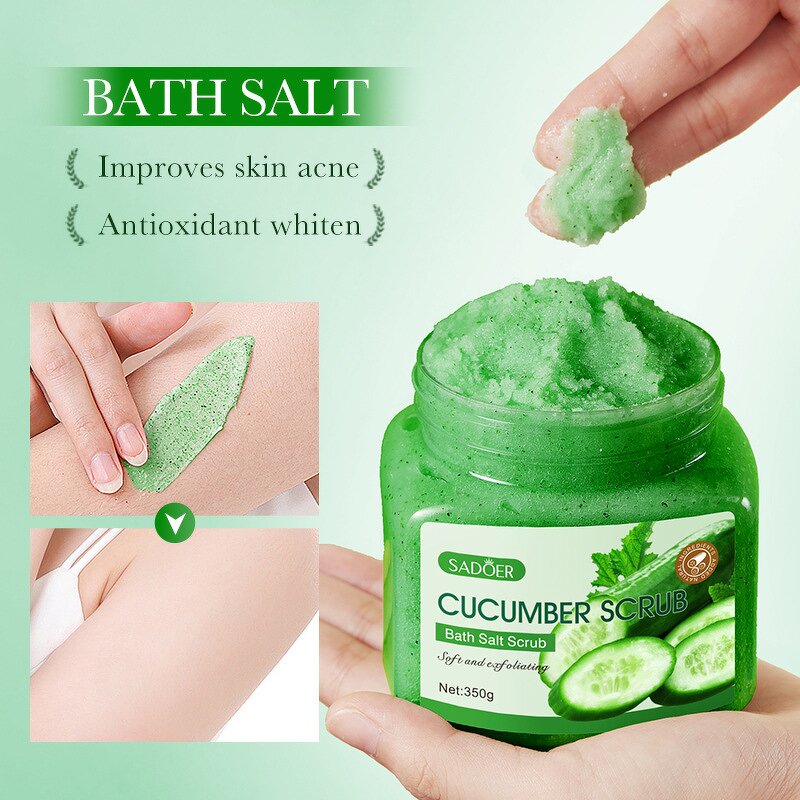 Body Scrub - Manufacturer Cucumber Exfoliating Cleansing Body Care Scrub