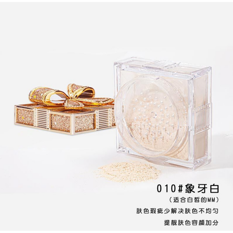 Setting Powder - Manufacturer Luxury Waterproof Bow Silk Air Loose Makeup Powder