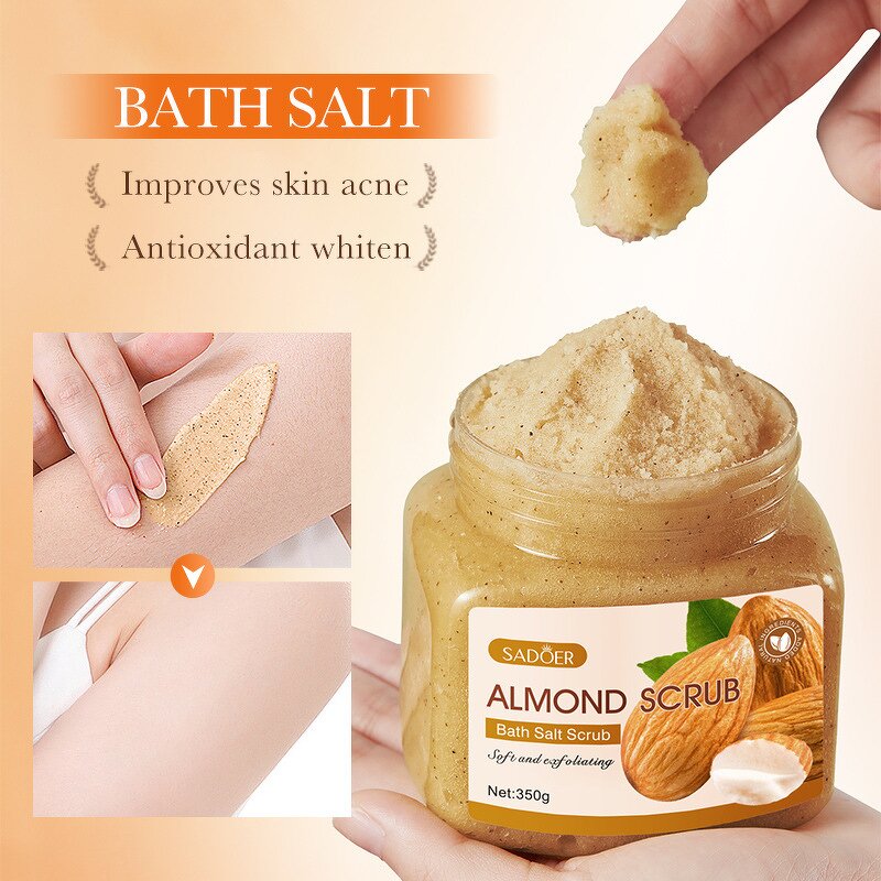 Body Scrub - Manufacturer Almond Exfoliating Cleansing Body Care Scrub