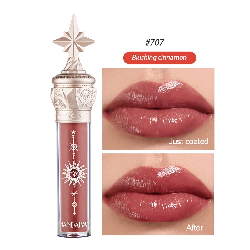 Lipstick - Manufacturer HANDAIYAN Gloss Water Mist Mirror Glass Lip Lacquer