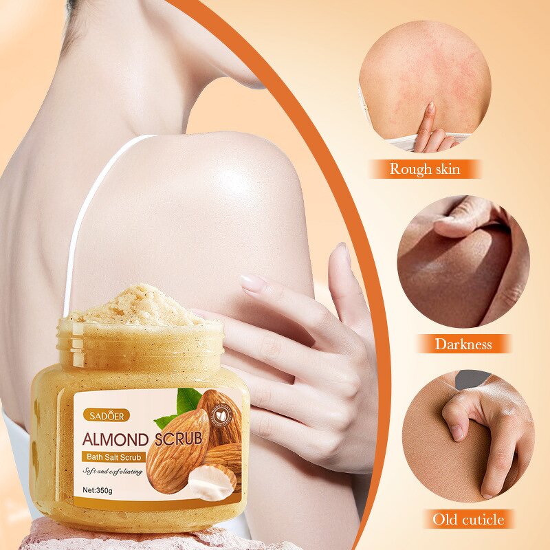 Body Scrub - Manufacturer Almond Exfoliating Cleansing Body Care Scrub