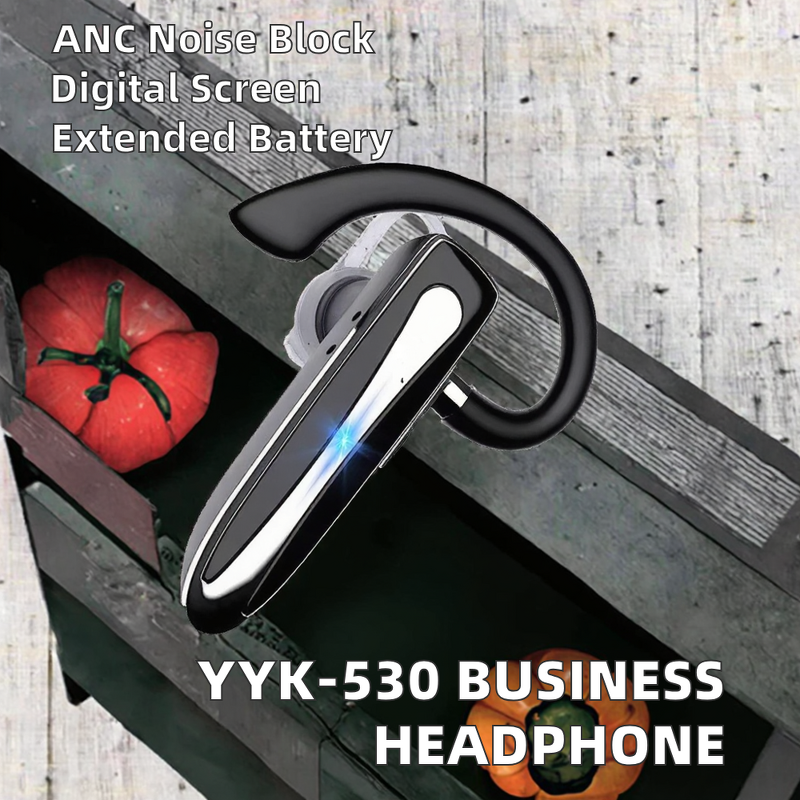 Business Headphone Manufacturer - YYK-530 Single-ear Hanging with ANC & IPX7