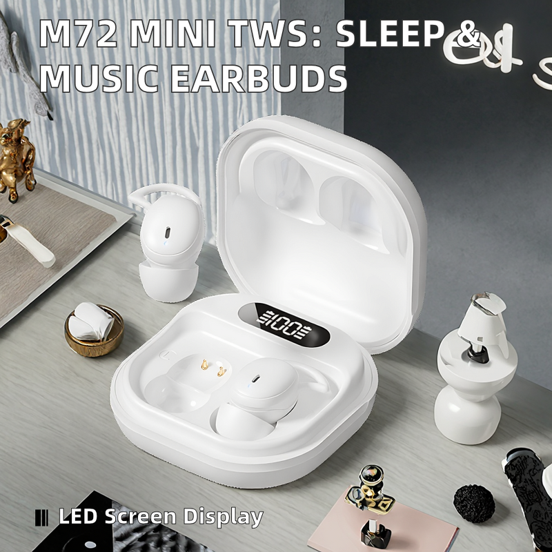 TWS Earbuds Manufacturer - M72 Mini for Sleeping with ENC & IPX5 Waterproof