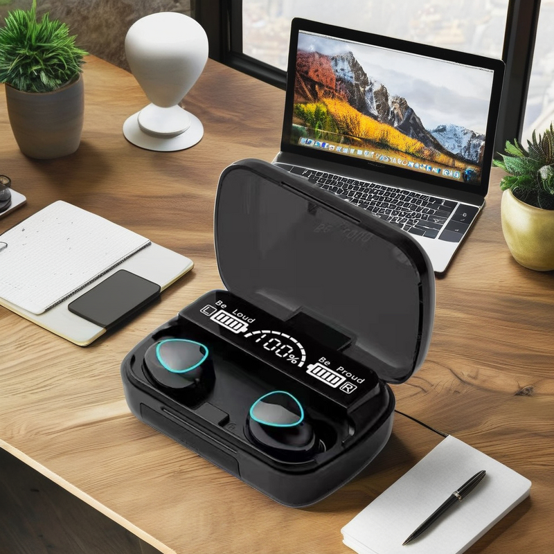 Wireless Headset Manufacturer - M10 V5.3 with Digital Display ENC & JL Chipset