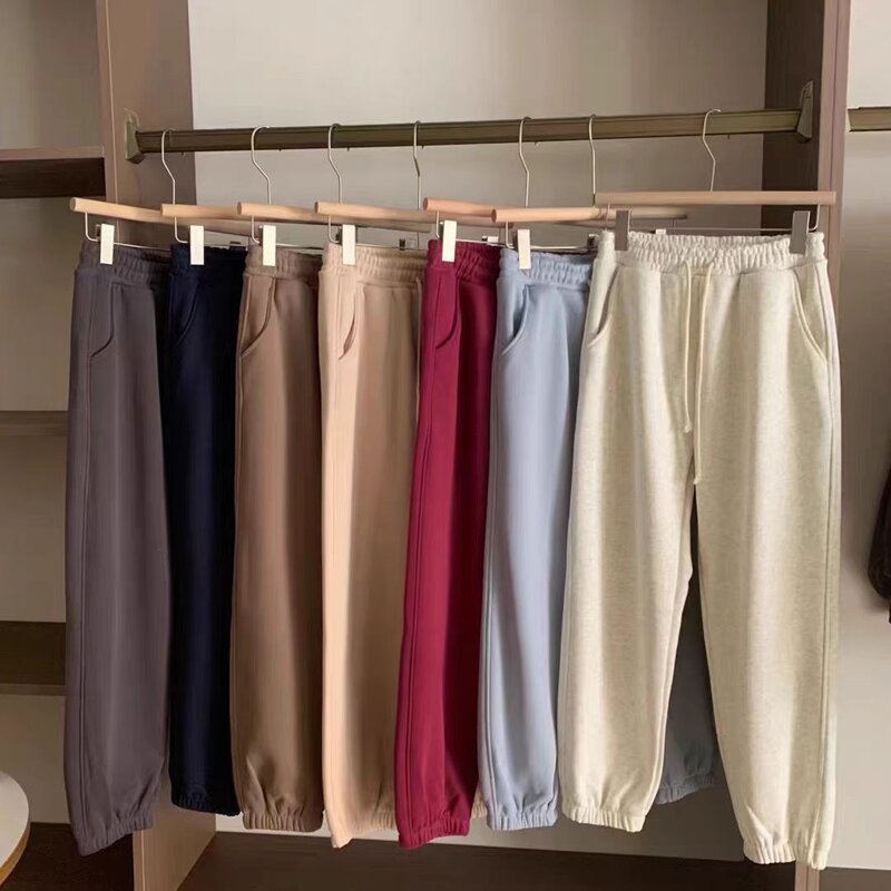 Sweatpants - Manufacturer 100%Cotton Puff Printing Y2K Hip-Hop Custom Logo Men