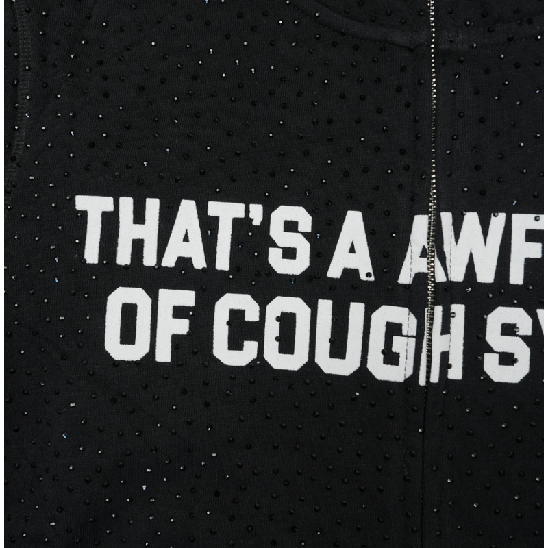 Hoodie - Manufacturer 100%Cotton Rhinestone Cough Syrup Heavyweight Men