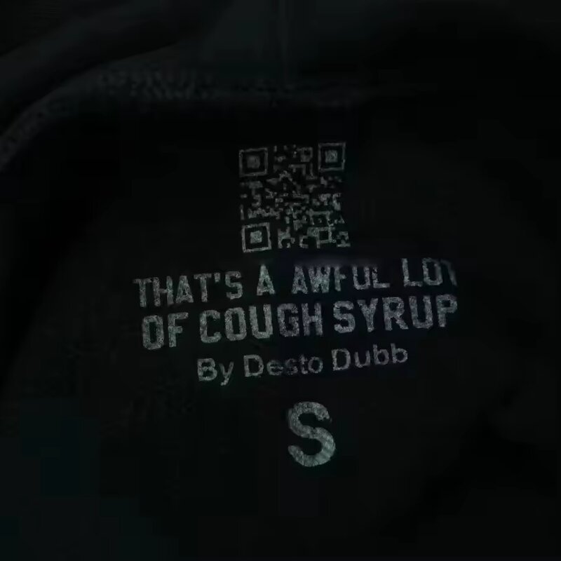 Hoodie - Manufacturer 100%Cotton Cough Syrup Heavyweight Streetwear Men