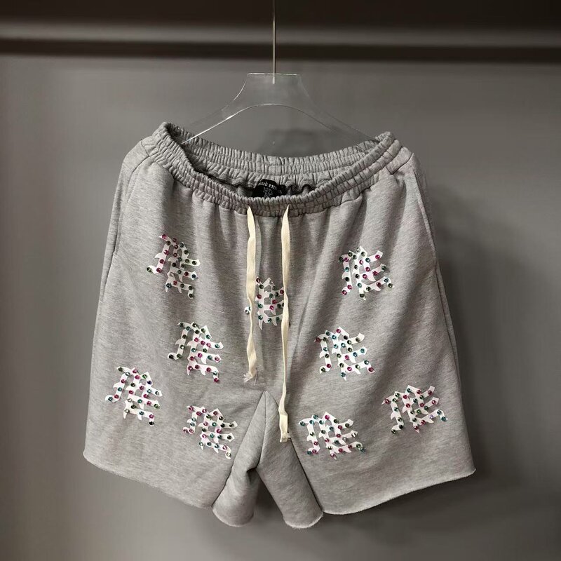 Sweatpants - Manufacturer 100%Cotton Diamond Basketball Streetwear Men's Shorts