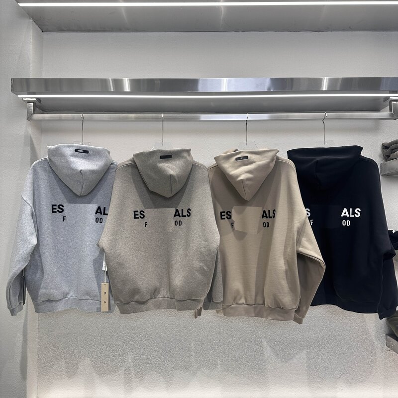 Hoodie - Manufacturer 24FALL Color Contrast Big LOGO Ironing Label Printed