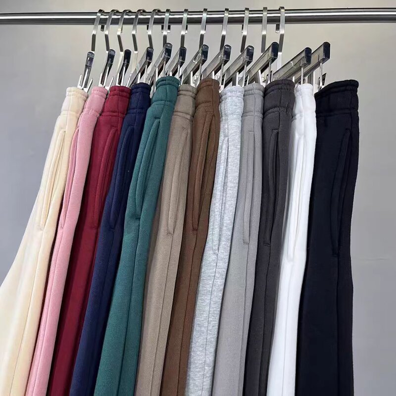 Sweatpants - Manufacturer 100%Cotton Puff Printing Y2K Hip-Hop Custom Logo Men