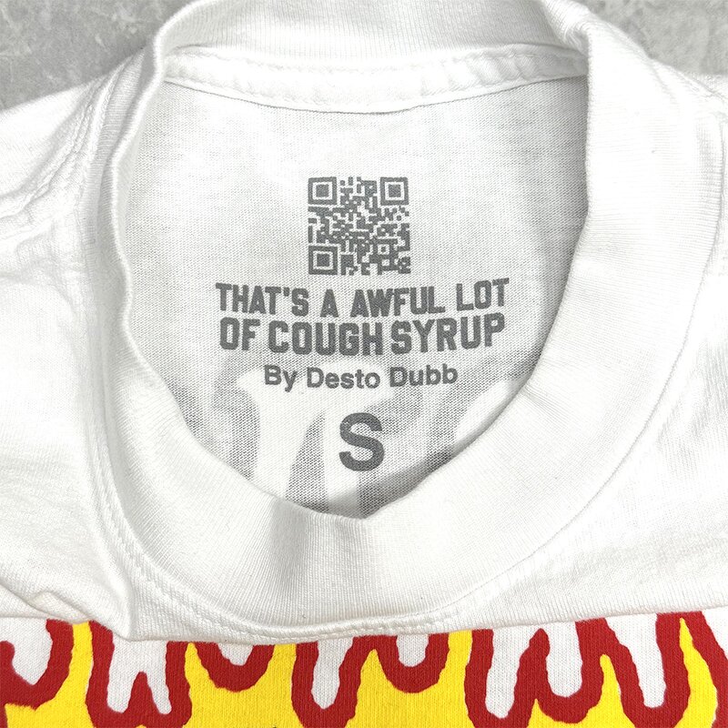 T-shirt - Manufacturer 100%Cotton Cough Syrup Y2K Streetwear Tees Men