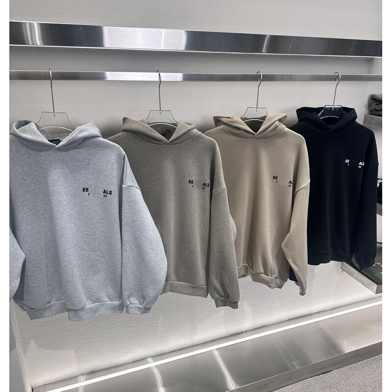 Hoodie - Manufacturer 24FALL Color Contrast Big LOGO Ironing Label Printed