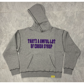 Hoodie - Manufacturer 100%Cotton Cough Syrup Streetwear Pullover Men