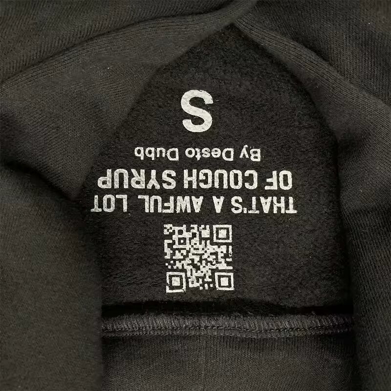 T-shirt - Manufacturer 100%Cotton Cough Syrup Y2K Streetwear Tees Men