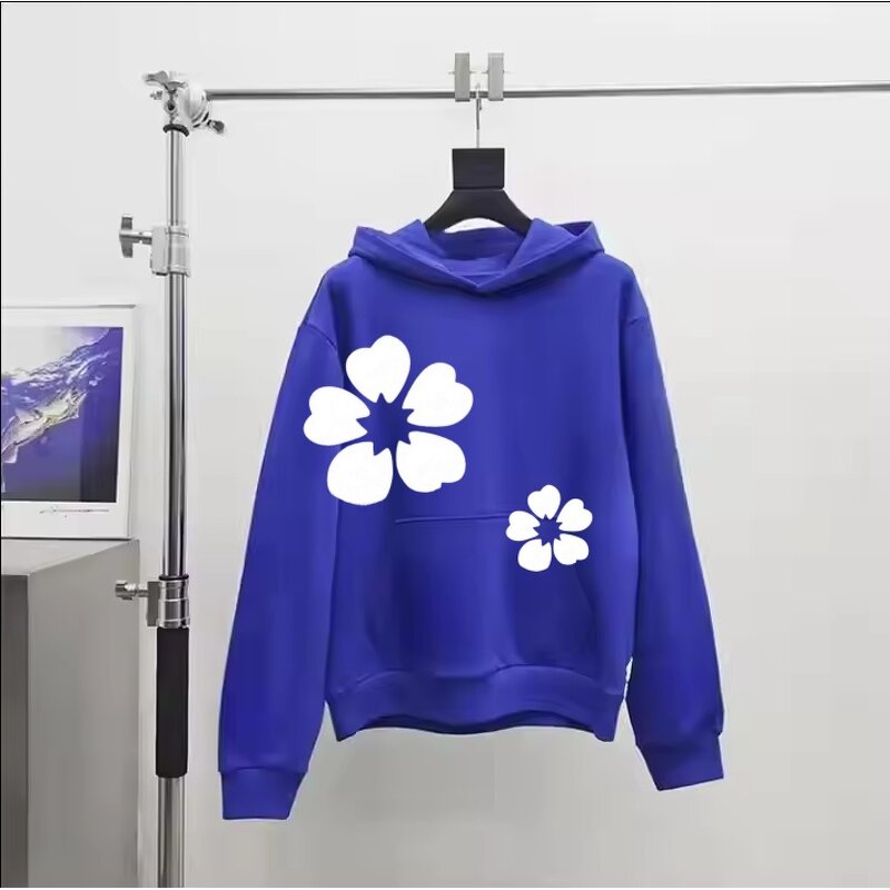 Hoodie - Manufacturer 100%Cotton Fleece Puff Print American Streetwear Men
