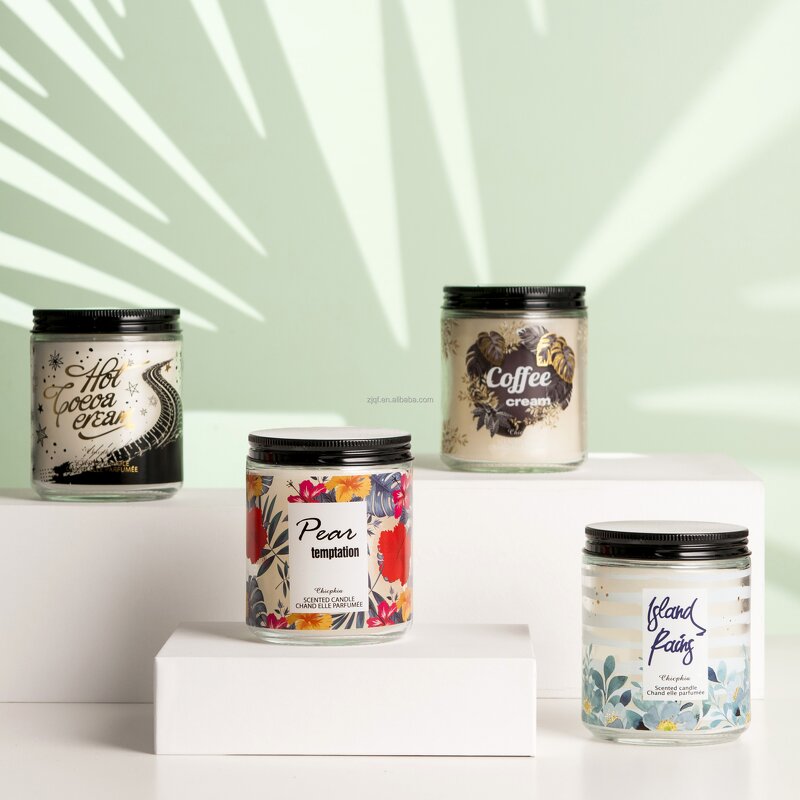 Scented Candle Manufacturer - OEM Private Brand 200g Perfumed Coffee Scent