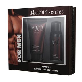 Gift Set Manufacturer - 2024 Wholesale Private Label Christmas MEN with Mist & Lotion WOOD