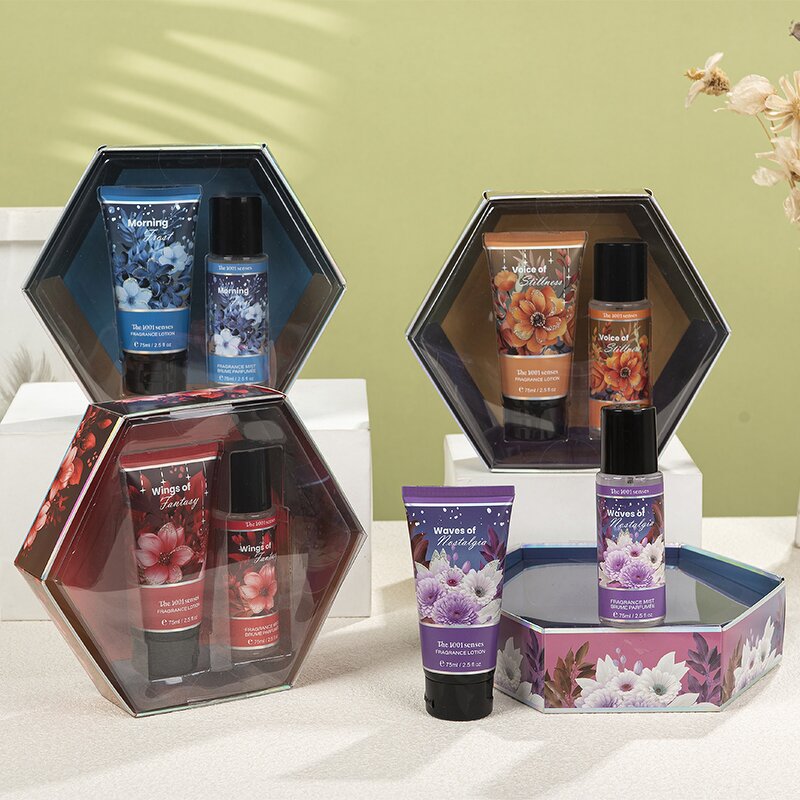 Gift Set Manufacturer - Factory Wholesale Stock with 75ml Body Mist & Lotion