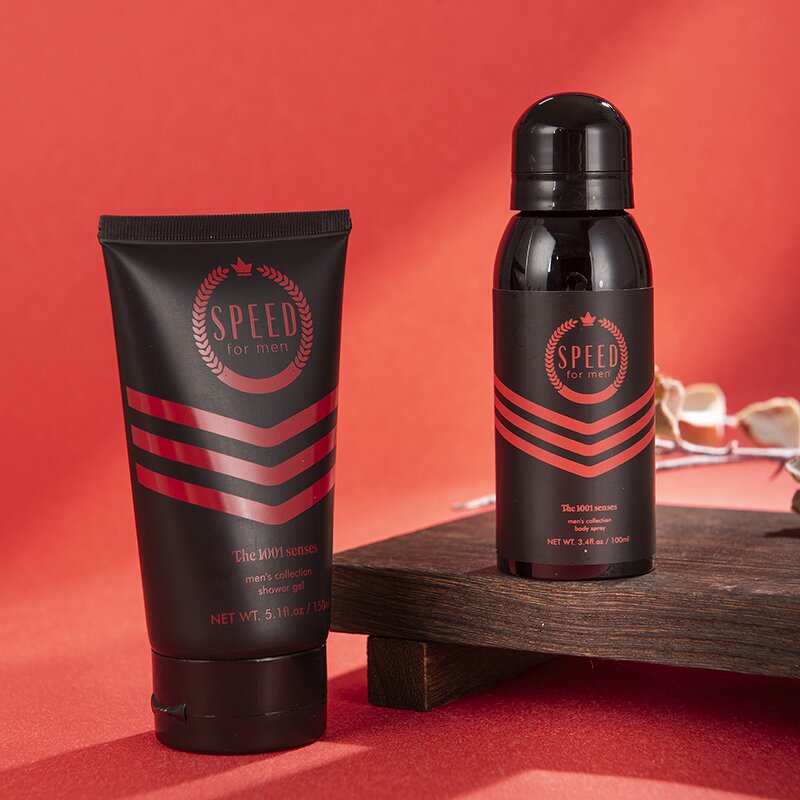Gift Set Manufacturer - Custom Logo Men's 2 Piece with Body Mist & Shower Gel