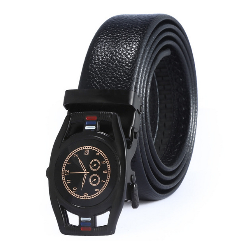 Belt - Manufacturer High End Automatic Buckle Cowhide Casual Mens Waistband