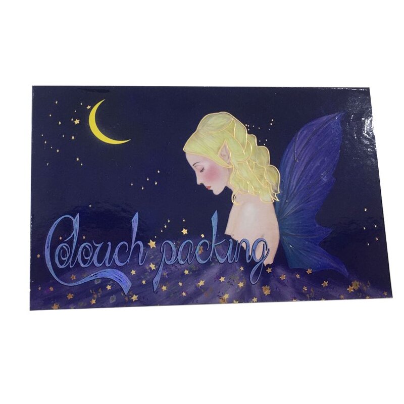 Eyeshadow Box - Manufacturer 2025 Custom Design Empty Cosmetic Rigid Paper Size