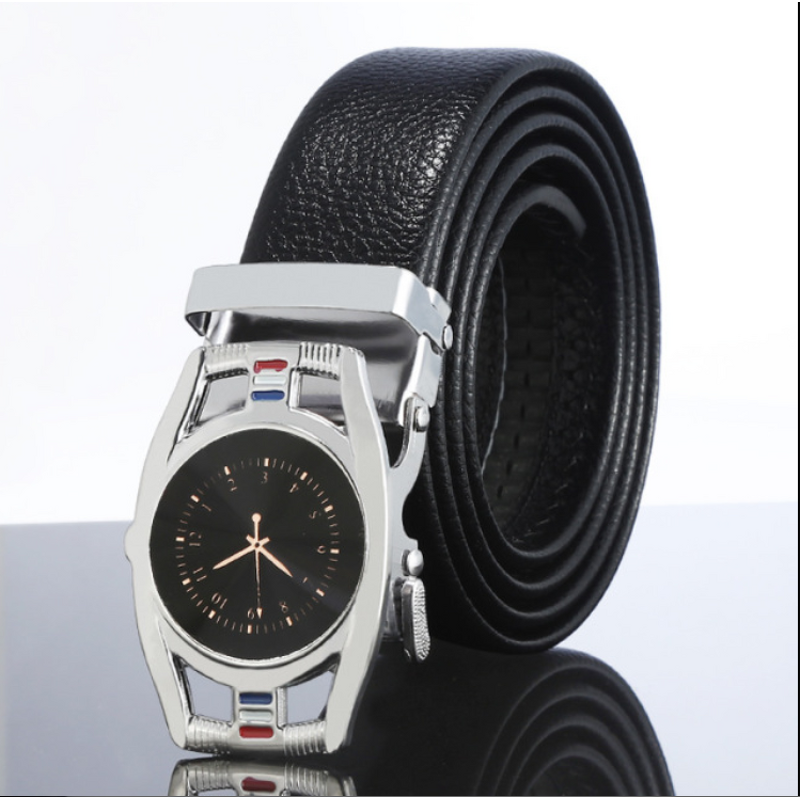 Belt - Manufacturer 2025 Men's PU Alloy Auto Lock 5cm Casual Business Suit