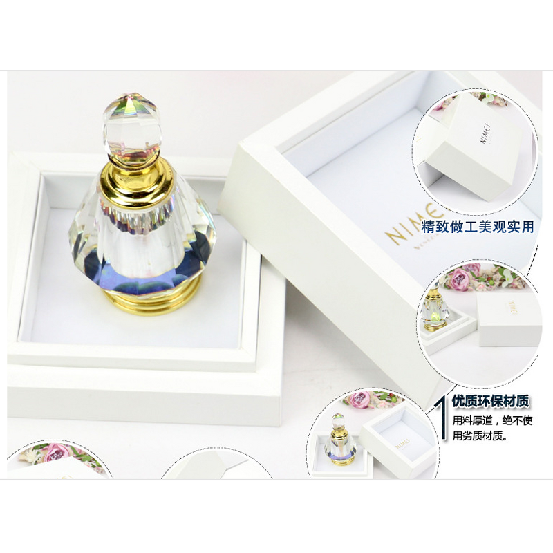 Cosmetic Box - Manufacturer 2025 Luxury Gold Stamping Logo Perfume Gift Packaging