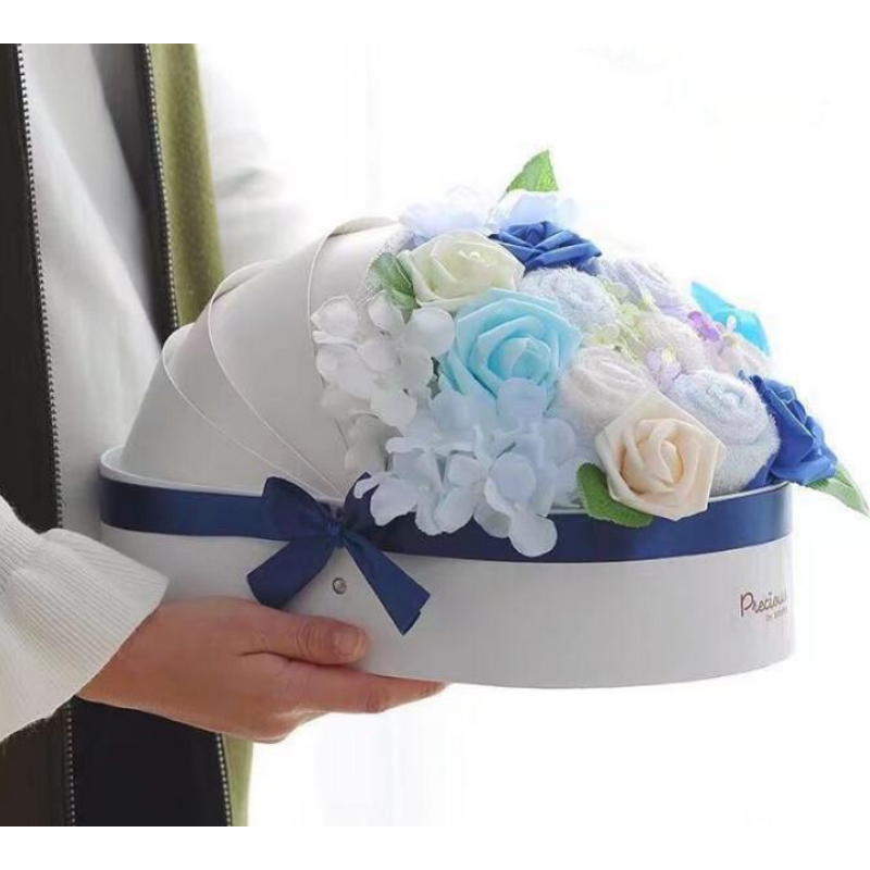 Flower Box - Manufacturer Valentine Pink Heart Shape Wedding Favor Rigid Embossing