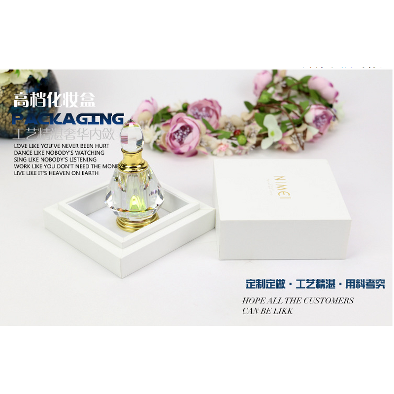 Cosmetic Box - Manufacturer 2025 Luxury Gold Stamping Logo Perfume Gift Packaging