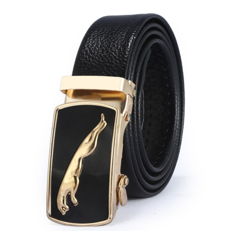 Belt - Manufacturer OEM Custom Men's PU Alloy Automatic Buckle 5cm Designer