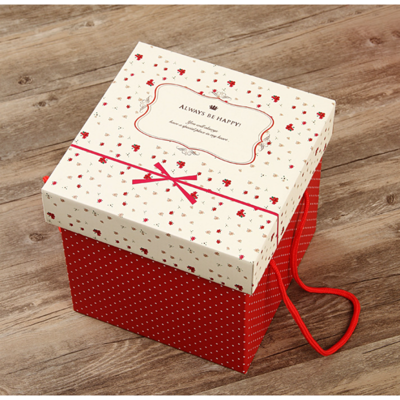 Candy Box - Manufacturer Portable Holiday Kraft Color UV Matt Lamination Party