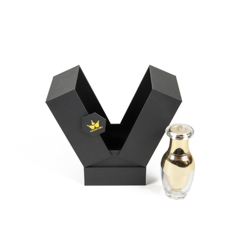Perfume Box - Manufacturer Custom Two Sides Open Embossing Paper Ribbon Cosmetic