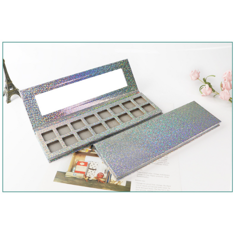 Eyeshadow Box - Manufacturer 2025 16 Color UV Sponge Liner Rigid Mirror Empty