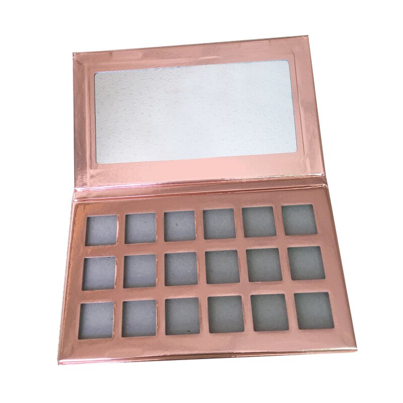 Eyeshadow Box - Manufacturer Wholesale 18-Hole Custom Logo Portable Cardboard