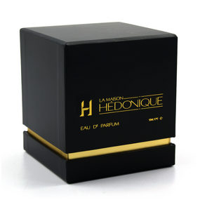 Perfume Box - Manufacturer 2025 Black Gold Foil UV Advantage Lid Bottom Gift Set