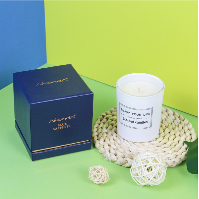 Candle Box - Manufacturer Wholesale Luxury Rigid Sponge Lining Embossed Personal Care
