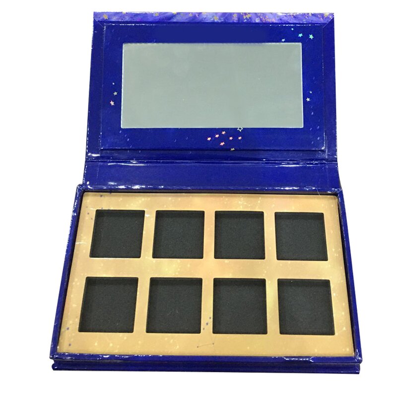 Eyeshadow Box - Manufacturer 2025 Custom Design Empty Cosmetic Rigid Paper Size
