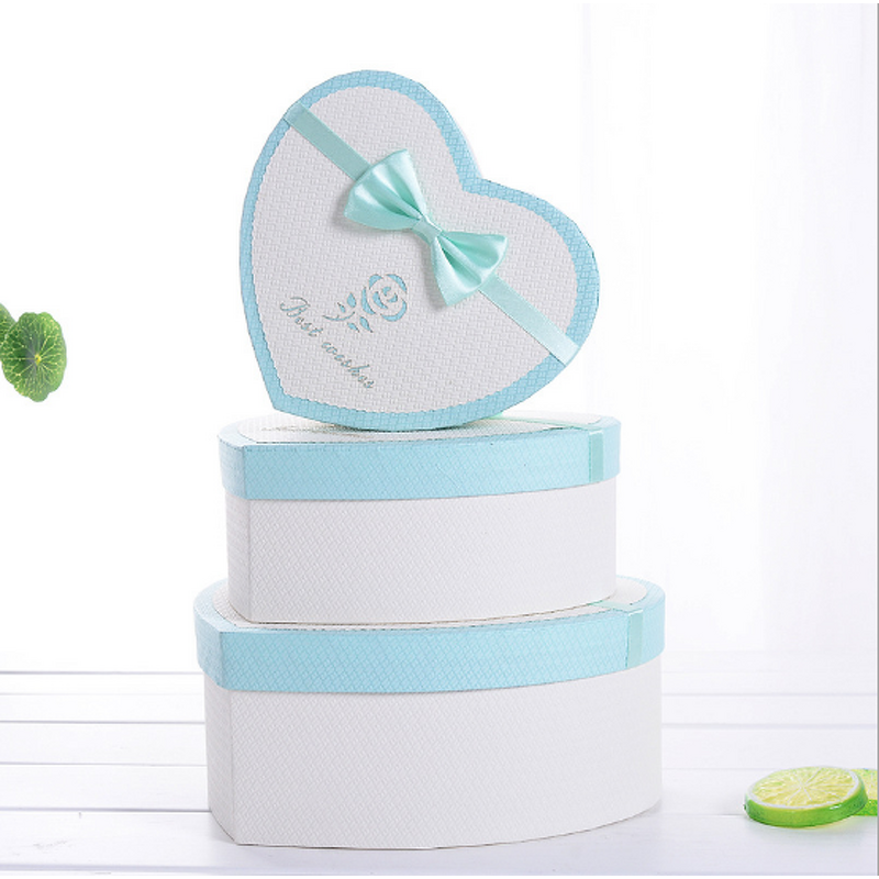 Gift Box - Manufacturer Mint Cylinder Embossing Ribbon Wedding Bridal Mother's Day