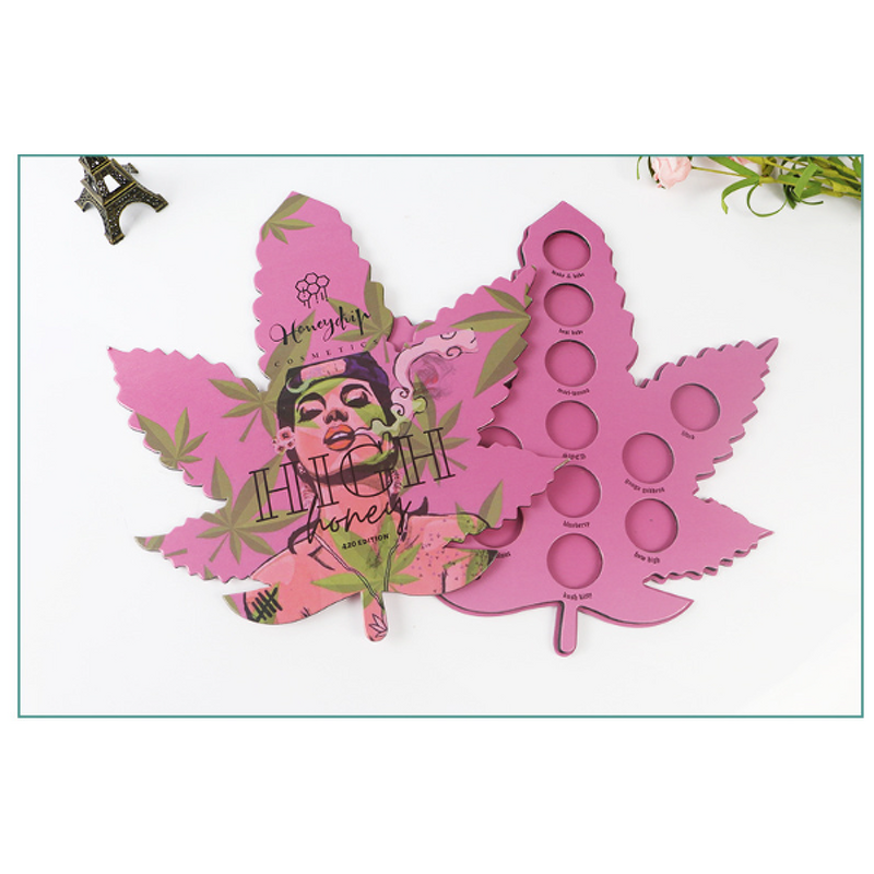 Packaging Box - Manufacturer New Cartoon Beauty Palette DIY 10 Colors Makeup Paper