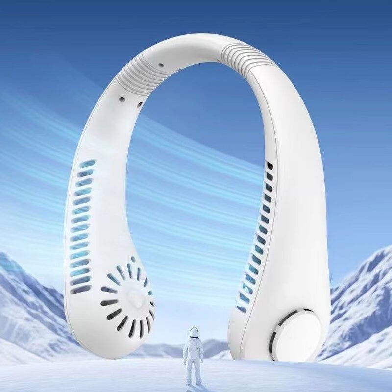 Neck Fan - Manufacturer NA Rechargeable Mini USB Portable Outdoor Wearable