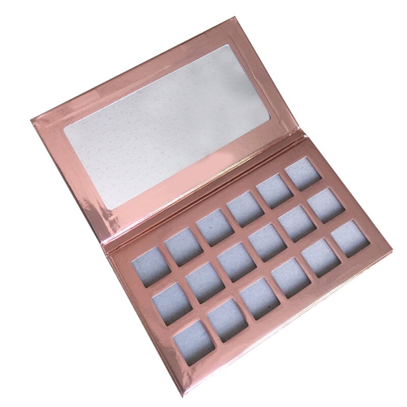 Eyeshadow Box - Manufacturer Wholesale 18-Hole Custom Logo Portable Cardboard