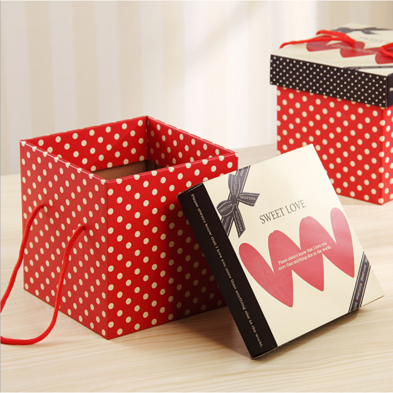 Candy Box - Manufacturer Portable Holiday Kraft Color UV Matt Lamination Party