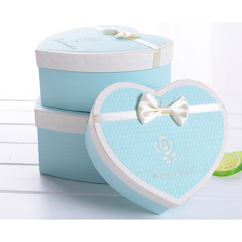 Gift Box - Manufacturer Mint Cylinder Embossing Ribbon Wedding Bridal Mother's Day