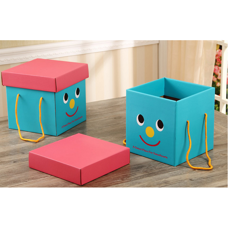 Baby Gift Box - Manufacturer Beautiful Custom Reusable Paper Size Logo Packaging