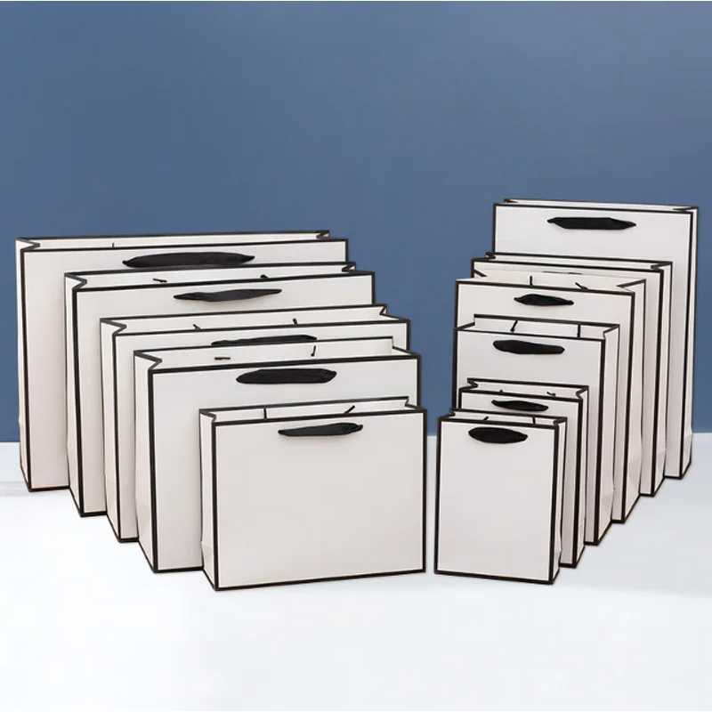 Tote Bag - Manufacturer Wholesale Kraft Custom Size Clothing Cosmetics Store Shopping