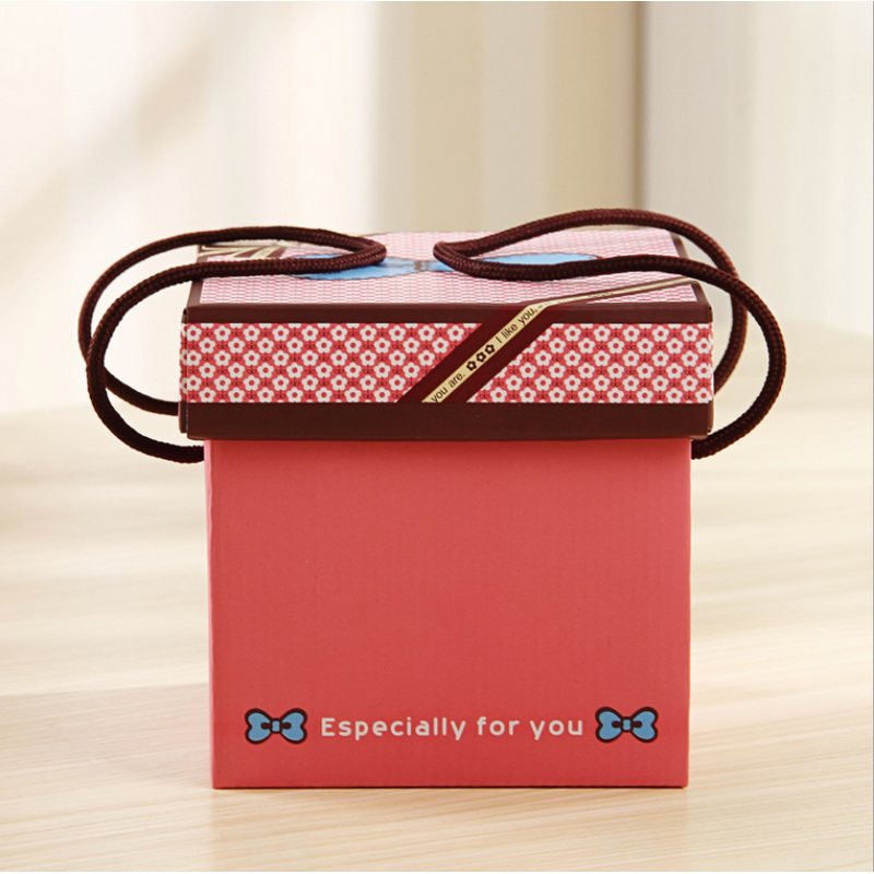 Snack Container - Manufacturer Custom Logo Pink 3mm Square DIY Matt Lamination