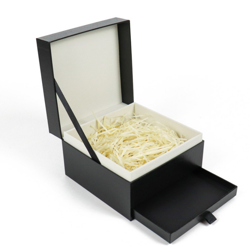 Perfume Box - Manufacturer 2025 Small Drawer Custom Logo Glossy Sliding Embossing