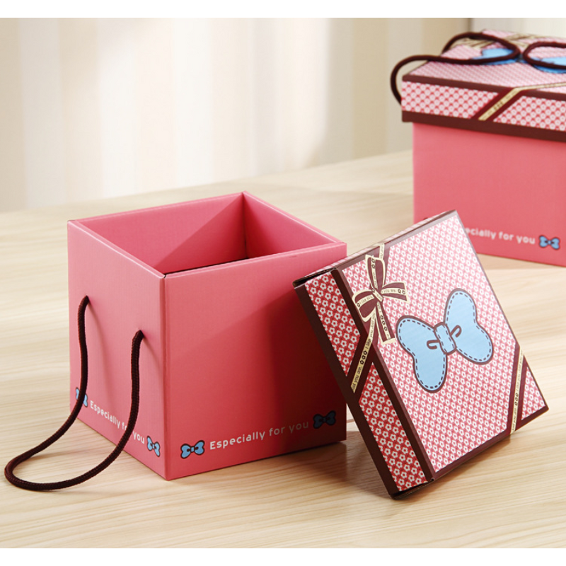 Candy Box - Manufacturer Portable Holiday Kraft Color UV Matt Lamination Party