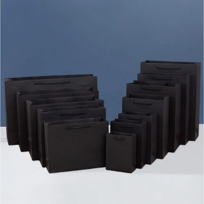 Tote Bag - Manufacturer Wholesale Kraft Custom Size Clothing Cosmetics Store Shopping