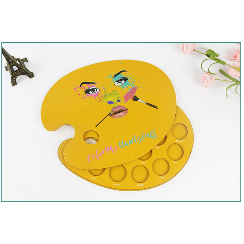 Packaging Box - Manufacturer New Cartoon Beauty Palette DIY 10 Colors Makeup Paper